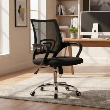 Imagem de Cadeira Escritório Office Class Prime Mesh Ergonômica Gira - Tech Mand