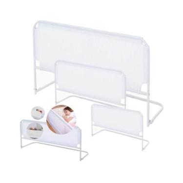 Imagem de Grade De Cama Com Tela de Proteção para Crianças e Idosos Cama Normal 