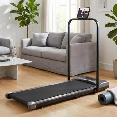 Imagem de Esteira Elétrica Ergométrica Bivolt Motorizada Dobrável Academia Domés