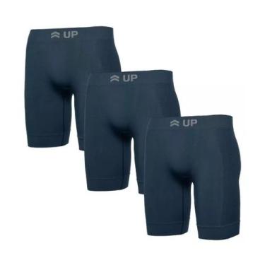 Imagem de Kit 3 Bermuda Térmica Compressão Esportiva Segunda Pele Corrida Academ