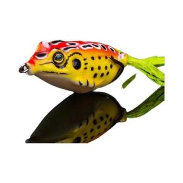 Imagem de Isca Artificial Macia Para Pesca De Robalo, Tipo Sapo, Corpo Oco, De S