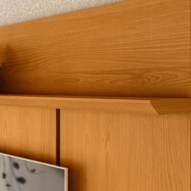 Imagem de Painel Rack Bancada Aura Mdp 2 Portas Deslizantes - Pallazio Cor Cinamomo