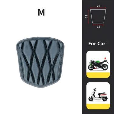 Imagem de Capa De Assento Universal Para Motocicleta M/L/XL, Almofada 3D Confort