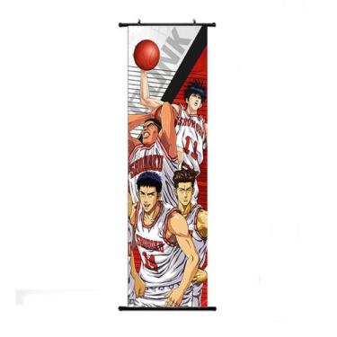 Imagem de Pôster de decoração de parede Canvas Slam Dunk Anime Rukawa Kaede - yi