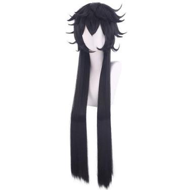 Imagem de Peruca de cosplay Saints Seiyas Aarons para cabelo sintético 100cm - y