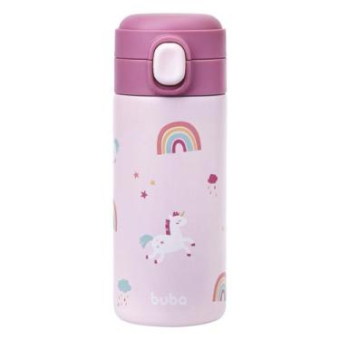 Imagem de Garrafa Térmica Parede Dupla Buba Magic Unicórnio 400ml