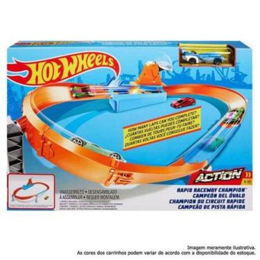 Imagem de Hot Wheels Pista De Campeonato Pista Rápida - Mattel Gbf81
