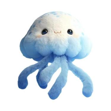 Imagem de Brinquedo De Pelúcia De Água-Viva Em Desenho Animado Fofo Para Criança