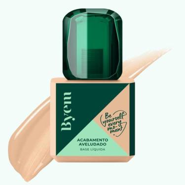 Imagem de Base Líquida Acabamento Aveludado Cor:Bege2 - Byem, Bege2