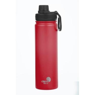 Imagem de Garrafa de Inox  Trilha Can.u.do - 650ml - Canudo, Magenta