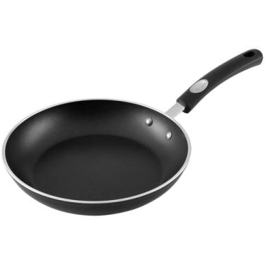 Imagem de Frigideira Rasa Tramontina Mônaco Induction 24cm Preta, Preto, 24cm