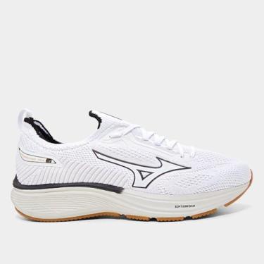 Imagem de Tênis Mizuno Cool Ride 3, Branco, Preto, 38