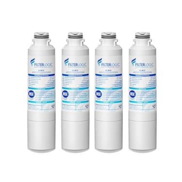 Imagem de FilterLogic DA29-00020B Filtro de água para geladeira, substituição para Samsung HAF-CIN, HAF-CIN/EXP, DA29-00020A/B, DA97-08006A, RF28HMEDBSR, RF4287HARS, RF263TEAESG, RH22H9010SR, pacote com 4