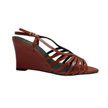 Imagem de Sandália Madri Di Valentini Feminino 544412601 Marrom-Feminino