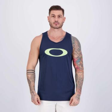 Imagem de Regata Oakley Logo Tank III Marinho-Masculino