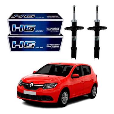 Imagem de Par Amortecedor Dianteiro Sandero 1.0 1.6 2017 A 2020 - Nakata