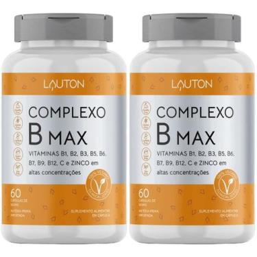 Imagem de Kit 2X Complexo B Max - 60 Cápsulas - Lauton Nutrition