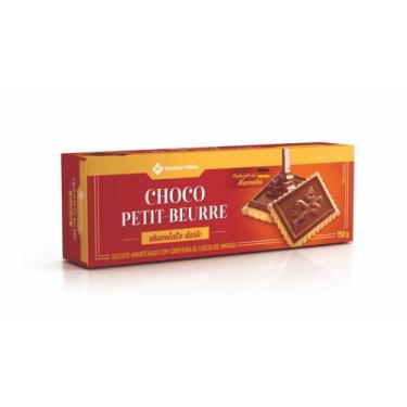 Imagem de Biscoito Alemão com Chocolate Meio Amargo Griesson  PetitBeurre 150g P