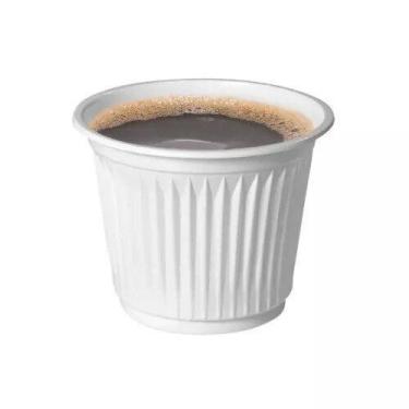 Imagem de Copo Descartável 50ml Plastico resistente  300 un - copinho chá café -