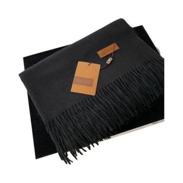 Imagem de Cachecol Feminino Grosso E Quente De Caxemira 2024, Xale Pashmina De C