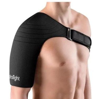 Imagem de Suporte de Ombro Ortese Bilateral Hidrollight - Preto - Hidrolight