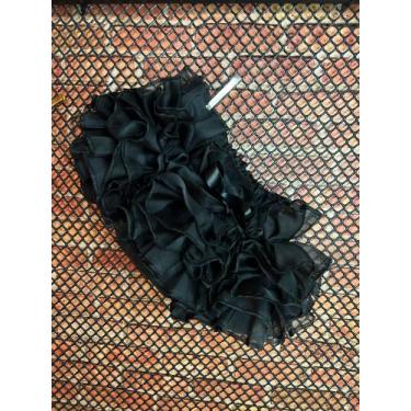 Imagem de Conjunto Bunda Rica Bebê Infantil Luxo Tapa Fralda - Sneakers, Preto