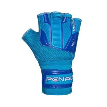 Imagem de Luva Goleiro Penalty 6202856500 Delta Indoor Training X, Azul, 10