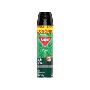 Imagem de Inseticida Baygon Aerossol Ação Total - 395ml