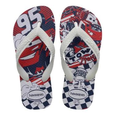 Imagem de Chinelo Havaianas Top Kids Disney Infantil, Vermelho, 27/28