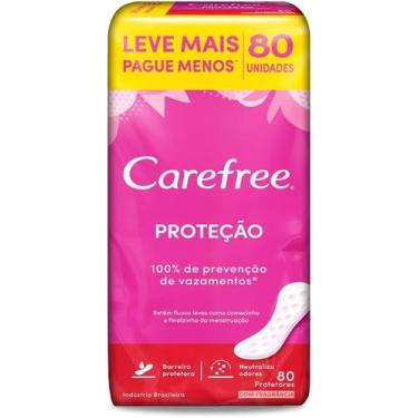 Imagem de Absorvente carefree original c/perf l80 p60