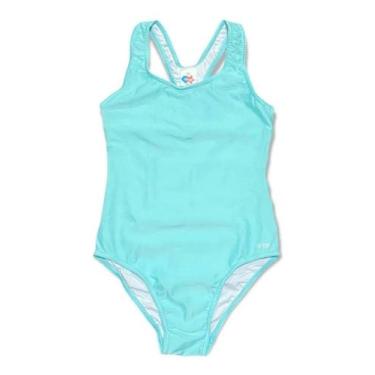 Imagem de Maio Para Piscina/natação Praia  Tip Top Envio Rapido, Turquesa, 16 an