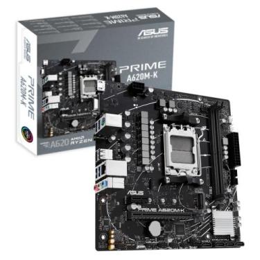 Imagem de Placa Mãe Asus Prime A620m-k Am5 Matx Ddr5 90mb1f40-m0eay0