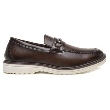 Imagem de Sapato Mocassim Casual Masculino Capuccino - West Line, 40, Marrom
