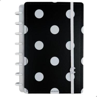 Imagem de Caderno Inteligente Poa A5 Customizável 80 Folhas Offset 90g, Preto Vi