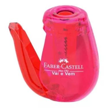 Imagem de Apontador Vai e Vem - Faber-Castell, Rosa