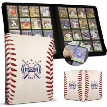Imagem de Fichário de cartas de beisebol Megapuxin 16 Pocket para mais de 1000 c