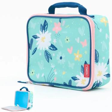 Imagem de Lancheira térmica infantil jardim das flores - thermos