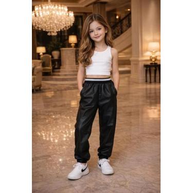 Imagem de Calça Jogger Infantil Menina Trick Nick Cor:Modelo 04Tamanho:03, Model
