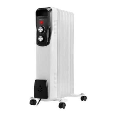 Imagem de Aquecedor De Ambiente Britânia A óleo Baq1720b Branco 220v
