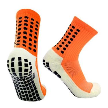 Imagem de Meia Antiderrapante Futebol Esportivo Profissional Meião Tipo Trusox P