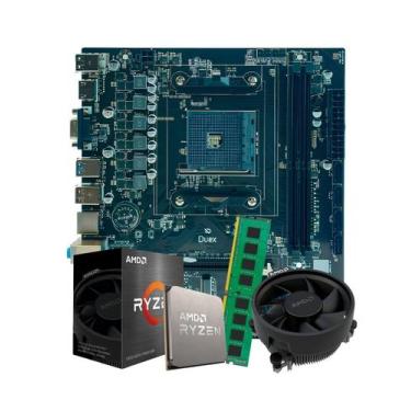 Imagem de Kit upgrade ryzen 5 5600gt + cooler amd + placa a320 + ddr4 16gb - TOB