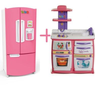 Imagem de Kit Geladeira E Cozinha Infantil - TaTeTi