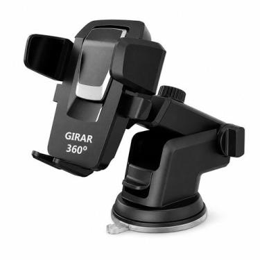Imagem de Suporte Celular GPS Veicular Carro Universal Automóvel Saída Grampo Aj