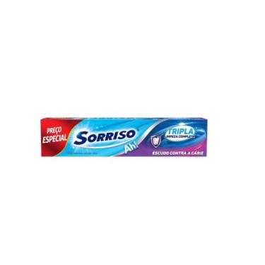 Imagem de Creme Dental Sorriso Tripla Limpeza Completa 120G
