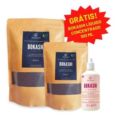 Imagem de Adubo Orgânico Bokashi 2kg Composto Premium Para Todas Plant - Congrat