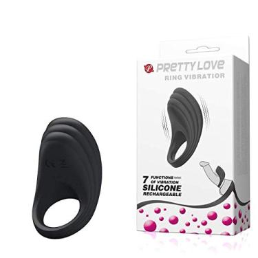 Imagem de Anel Peniano com Vibrador - 7 Modos de vibração - PRETTY LOVE RING VIBRATIOR
