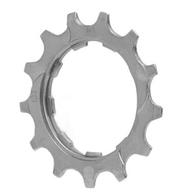 Imagem de Cassete de bicicleta, material de aço de alumínio cromado Substituição de roda livre de bicicleta, baixo ruído e processamento de linha de alta precisão para mountain bike de 9 velocidades(13T)