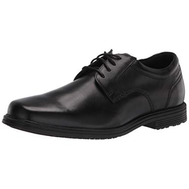 Imagem de Rockport Rockport Robinsyn masculino impermeável bico liso, Preto, 41