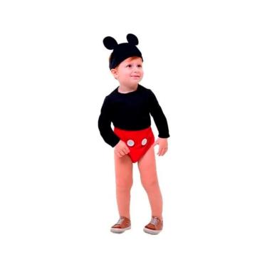 Imagem de Fantasia Infantil Masculina Mickey Mouse Baby Rubies