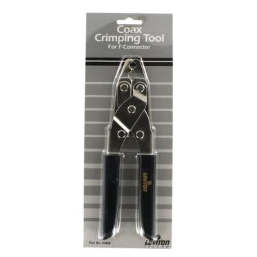 Imagem de Leviton Ferramenta de crimpagem coaxial 40988 para conectores coaxiais